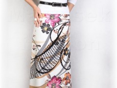 Šaty s řasením v pase vz.701