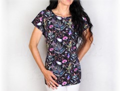 Šaty s řasením v pase vz.701