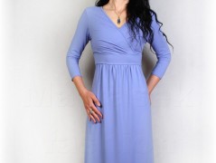 Šaty s řasením v pase vz.701