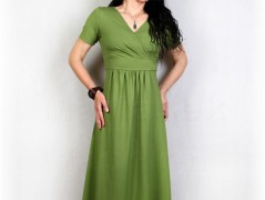 Šaty s řasením v pase vz.701