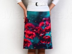 Šaty s řasením v pase vz.701