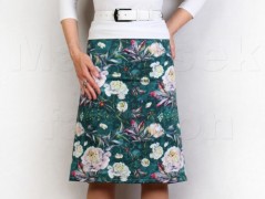 Šaty s řasením v pase vz.701