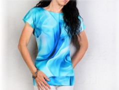 Šaty s řasením v pase vz.701