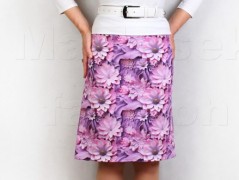 Šaty s řasením v pase vz.701