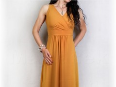 Šaty s řasením v pase vz.701