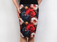 Šaty s řasením v pase vz.701