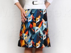 Šaty s řasením v pase vz.701