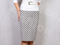 Šaty s řasením v pase vz.701