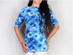 Šaty s řasením v pase vz.701