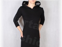 Šaty s řasením v pase vz.701