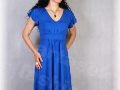 Šaty s řasením v pase vz.701