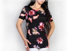 Šaty s řasením v pase vz.701