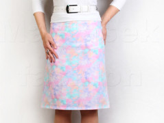 Šaty s řasením v pase vz.701