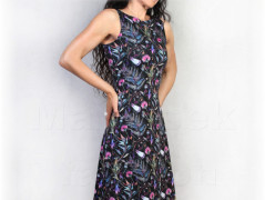 Šaty s řasením v pase vz.701