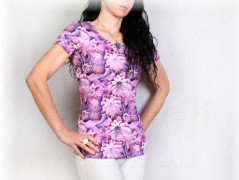 Šaty s řasením v pase vz.701