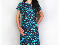 Šaty s řasením v pase vz.701