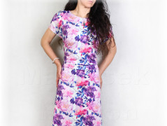 Šaty s řasením v pase vz.701