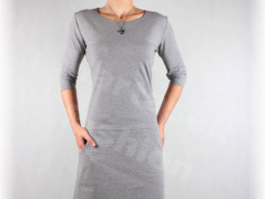 Šaty s řasením v pase vz.701