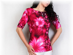 Šaty s řasením v pase vz.701