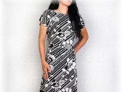 Šaty s řasením v pase vz.701