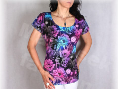 Šaty s řasením v pase vz.701