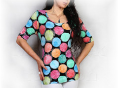 Šaty s řasením v pase vz.701