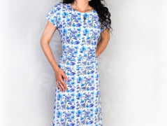 Šaty s řasením v pase vz.701