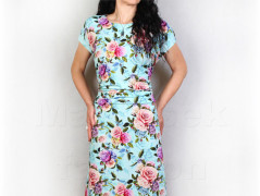 Šaty s řasením v pase vz.701