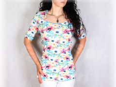 Šaty s řasením v pase vz.701