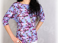 Šaty s řasením v pase vz.701