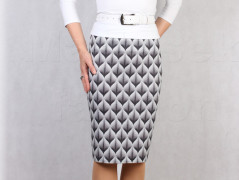 Šaty s řasením v pase vz.701