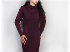 Šaty s řasením v pase vz.701