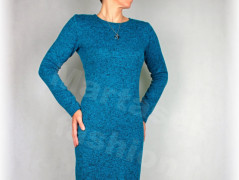 Šaty s řasením v pase vz.701