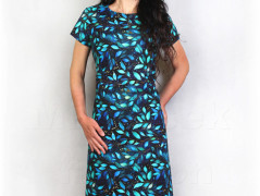 Šaty s řasením v pase vz.701