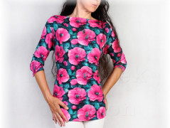 Šaty s řasením v pase vz.701