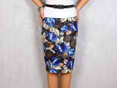 Šaty s řasením v pase vz.701