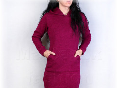 Šaty s řasením v pase vz.701