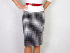 Šaty s řasením v pase vz.701