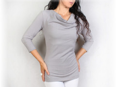 Šaty s řasením v pase vz.701