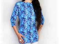 Šaty s řasením v pase vz.701