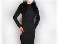 Šaty s řasením v pase vz.701