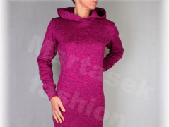 Šaty s řasením v pase vz.701