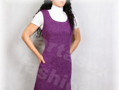 Šaty s řasením v pase vz.701