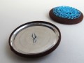 Knoflík/button s krajkou