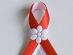 Světle fialové svatební vývazky