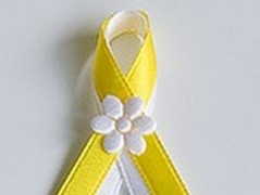 Světle fialové svatební vývazky