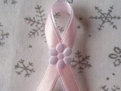 Světle fialové svatební vývazky