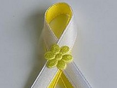 Světle fialové svatební vývazky