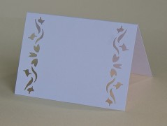 Světle fialové svatební vývazky