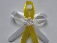 Světle fialové svatební vývazky